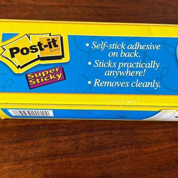 Sealed Post-It Banner Roll for Kids Sticky 2004 3M Open Box 12In X 40ft Crafts - Picture 5 of 11